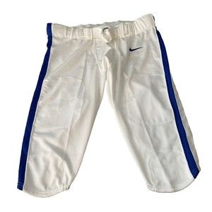 Nike Stock Vapor Pro Football Pants White Blue CI3771-108 Men's Size 2XL NEW